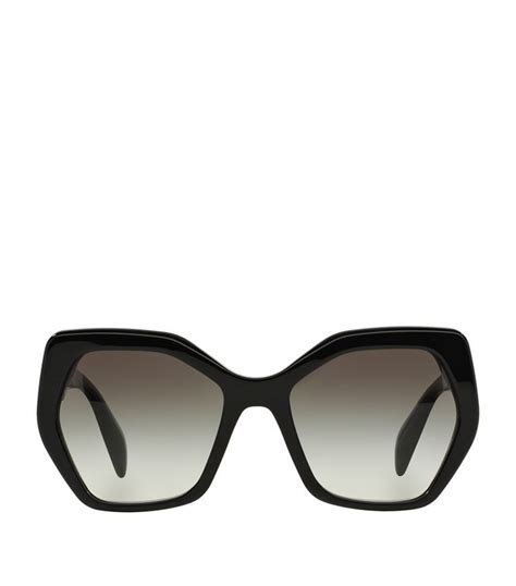 prada irregular heritage sunglasses|classic prada sunglasses.